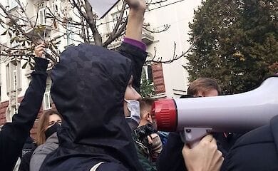 У Києві проходить акція через рішення польського уряду про заборону абортів