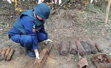 В Белой Церкви обнаружили 120 снарядов времен Второй мировой
