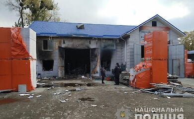 По факту взрыва в магазине строительных материалов полиция Киевщины открыла уголовное производство