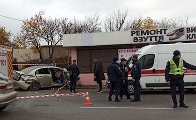 В результате дорожно-транспортного происшествия в Харькове пострадали 5 человек
