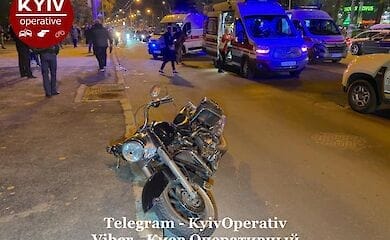 Мотоциклист, устроивший ДТП на Виноградаре, оказался сотрудником СБУ