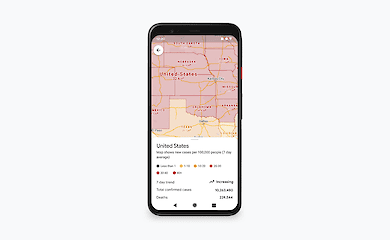 Google Maps будут отображать данные, связанные с коронавирусом