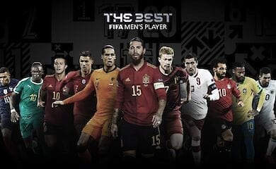FIFA опубликовала шорт-листы номинантов на награды лучшим футболисту тренеру по итогам года