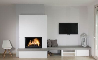 Камин для отопления дома – плюсы и минусы