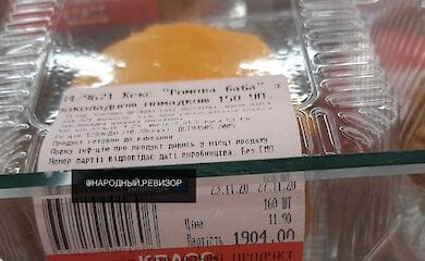 Высокая цена на кекс очень озадачила харьковчан