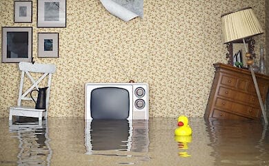 В Киеве в новостройке затопило десять этажей