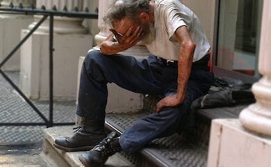 В Украине растет количество психически больных бездомных