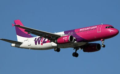 Wizz Air открывает новое направление: из Киева в Неаполь