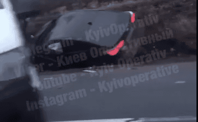 ДТП на Киевщине: авто слетело в кювет