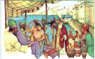 Люди времен бронзового века торговали продуктами на большие расстояния