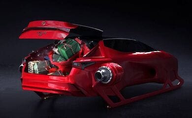 В 21 веке Санта Клаус ездит на авто