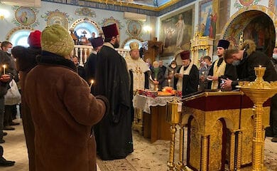 В Одессе совершили панихиду для бездомных