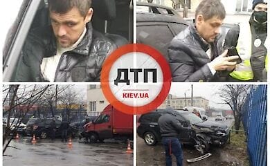 В Киеве водитель под действием наркотиков спровоцировал ДТП