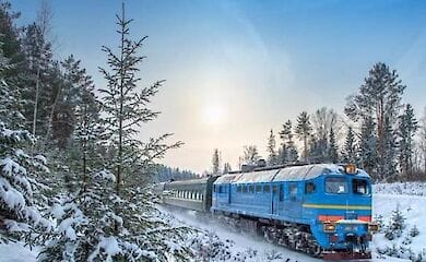 Скільки українців зустріли Новий рік у поїздах