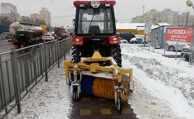 На Київ насувається рясний снігопад