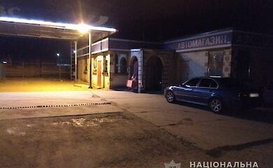 Под Киевом совершен налет на автозаправку