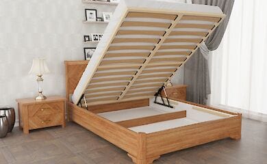 Ліжка на ламелях &mdash; чим вони вигідні?