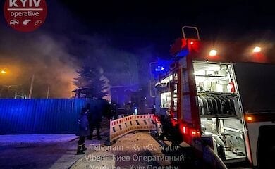 У столиці горіло кафе