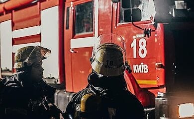 В Киеве на Отрадном горела пятиэтажка