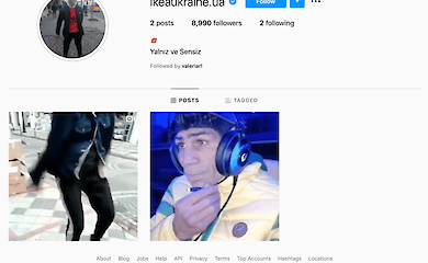 Instagram украинской IKEA взломали