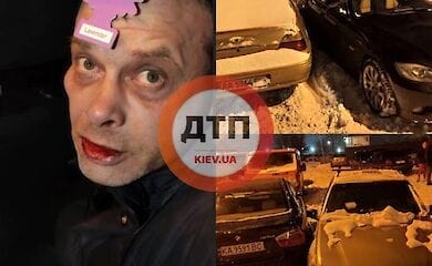Пьяный водитель буянил в Киеве