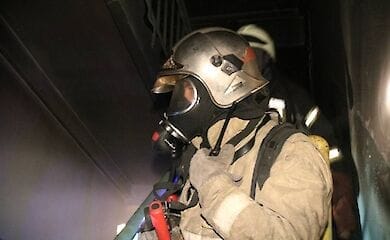 В Подольском районе столицы произошел пожар в пятиэтажке