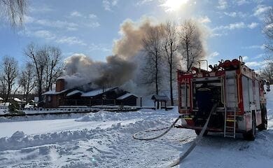 В одном из киевских парков горело кафе
