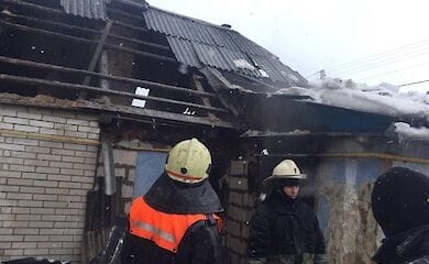 При пожаре погиб пятилетний ребенок
