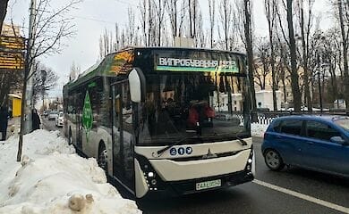 У Києві на автобусних маршрутах № 24 і № 55 буде працювати електробус білоруського виробництва