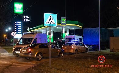 У Дніпрі на автозаправці сталася смертельна ДТП