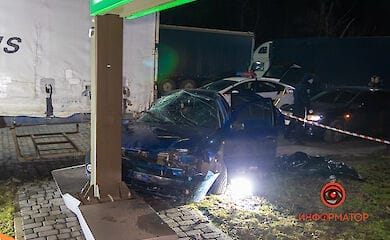 У Дніпрі на автозаправці сталася смертельна ДТП