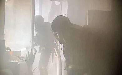 В Киеве в Днепровском районе горел балкон жилого дома