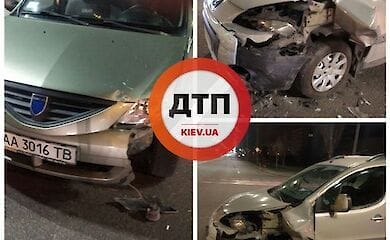 У Києві на Лівому березі лобове ДТП