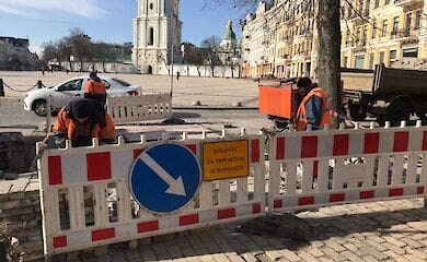 В центре Киева обустроят новый современный пешеходный переход