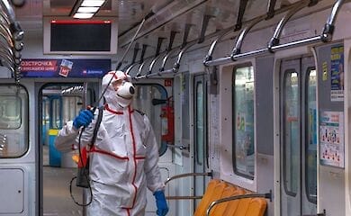 У Києві дезінфікують громадський транспорт
