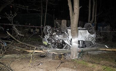 Смертельное ДТП в Одессе: автомобиль превратился в груду металла