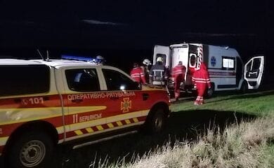 В Запорожской области маршрутка с пассажирами попала в ДТП, есть пострадавшие