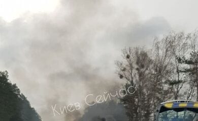 На трассе под Киевом взорвался автомобиль. Есть жертвы