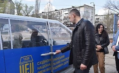 В Украине разработали и собрали электромобиль