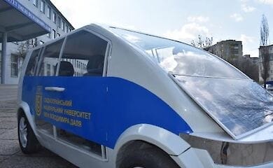 В Украине разработали и собрали электромобиль