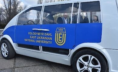 В Украине разработали и собрали электромобиль