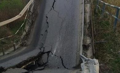 На трассе Луцк-Львов обвалился мост