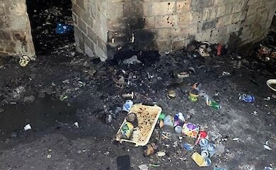 В столице заживо сожгли мужчину