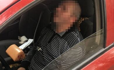 У Львові п'яний водій заснув за кермом