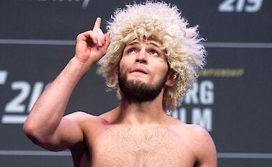 Лицом ЛГБТ-акции стал чемпион UFC Хабиб Нурмагомедов