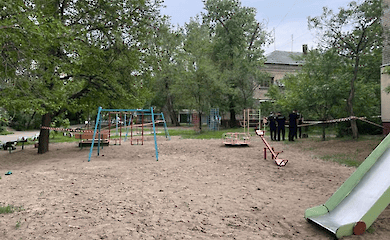 Вибух на дитячому майданчику в Сєвєродонецьку, постраждала дитина