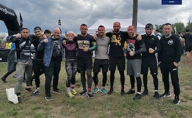 В Киеве полицейские боролись за звание самого быстрого