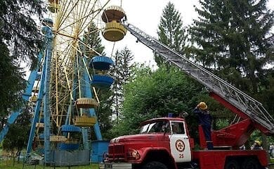 У Луцьку зупинилося колесо огляду