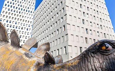 Тело пропавшего мужчины найдено в статуе динозавра