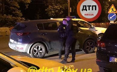 У столиці сталася погоня, порушники відстрілювалися від поліції